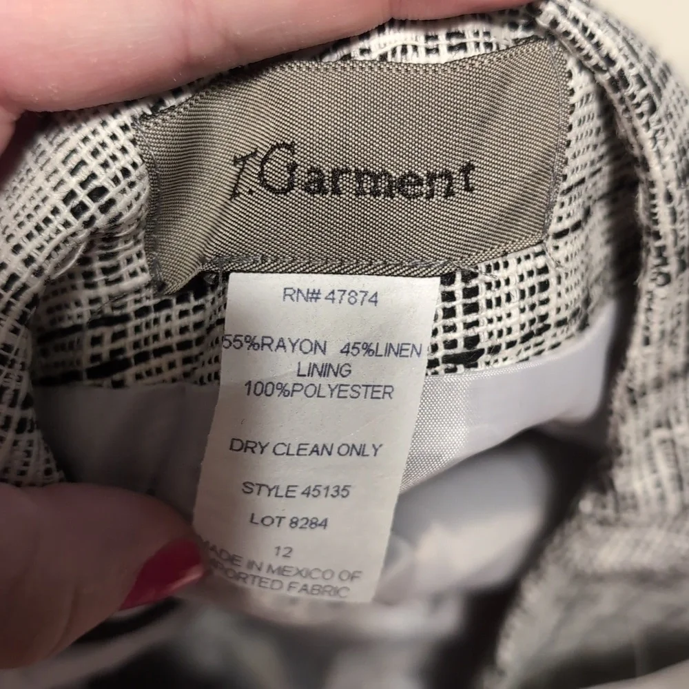 T. Garment Tweed Skirt - Picture 2 of 5